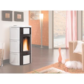 STUFA PELLET KW.20,3 ISIDE IDRO CERAM.BIANCA STUFA PELLET KW.20,3 ISIDE IDRO CERAM.BIANCA