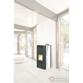 STUFA PELLET KING IDRO KW24 BIANCA STUFA PELLET KING IDRO KW24 BIANCA