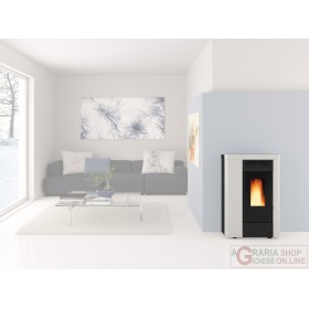 STUFA PELLET KW 8,8 ANNABELLA CANALIZ. BIANCA STUFA PELLET KW 8,8 ANNABELLA CANALIZ. BIANCA