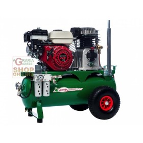 KIT ABBACCHIATORE KRISTONE 580 CON UNA ASTA E MOTOCOMPRESSORE LT. 37 MOTORE HONDA GX160 HP. 5,5 KIT ABBACCHIATORE KRISTONE 580 CON UNA ASTA E MOTOCOMPRESSORE