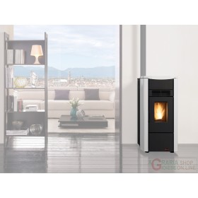 STUFA PELLET KW 9,2 GIUSY PLUS BIANCA CANALIZ STUFA PELLET KW 9,2 GIUSY PLUS BIANCA CANALIZ