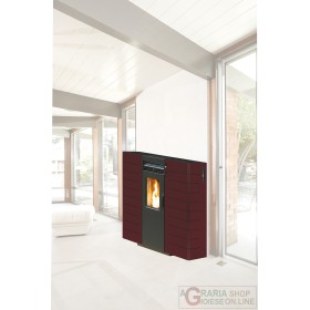 STUFA PELLET KING SLIM CANALIZZ. KW10 BORD. STUFA PELLET KING SLIM CANALIZZ. KW10 BORD.