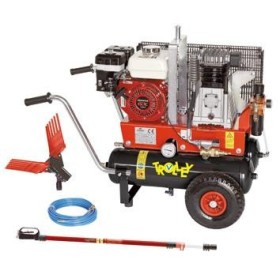 KIT COMPLETO MOTOCOMPRESSORE E ABBACCHIATORE MOTORE HONDA GX 160 KIT COMPLETO MOTOCOMPRESSORE E ABBACCHIATORE MOTORE HONDA GX 160