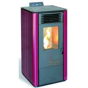 STUFA A PELLET AMG ALBA MOD. 12 KW 10,1 COLORE ROSSO STUFA A PELLET AMG ALBA MOD. 12 KW 10,1 COLORE ROSSO