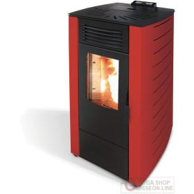 STUFA PELLET KW 9,0  KING10 BORDEAUX (98BKI) STUFA PELLET KW 9,0 KING10 BORDEAUX (98BKI)