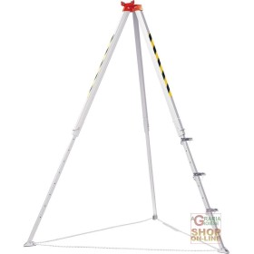 TREPPIEDE DI SICUREZZA IN LEGA DI ALLUMINIO  ALTEZZA REGOLABILE 179 289 CM MAX TREPPIEDE DI SICUREZZA IN LEGA DI ALLUMINIO ALTEZZA REGOLABILE