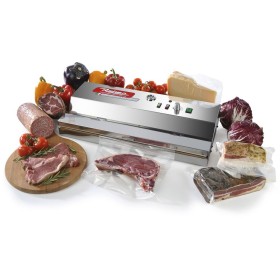 REBER MACCHINA PER SOTTOVUOTO PROFESSIONAL 55 ELECTRONIC CON BARRA SALDANTE CM. 58 WATT. 330 REBER MACCHINA PER SOTTOVUOTO PROFESSIONAL 55 CON BARRA