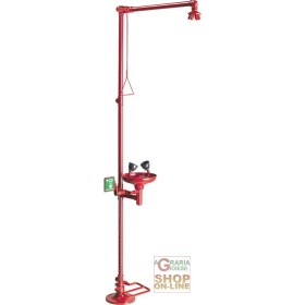 DOCCIA COMBINATA A PAVIMENTO CON LAVAOCCHI DOCCIA COMBINATA A PAVIMENTO CON LAVAOCCHI