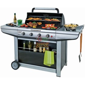 CAMPINGAZ BARBECUE A GAS ADELAIDE 4P DLX 21KW CON FORNELLO CAMPINGAZ BARBECUE A GAS ADELAIDE 4P DLX 21KW CON FORNELLO
