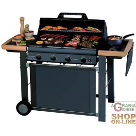 CAMPINGAZ BARBECUE A GAS ADELAIDE 4 CLASSIC KW. 21 CON FORNELLO CAMPINGAZ BARBECUE A GAS ADELAIDE 4 CLASSIC KW. 21 CON FORNELLO