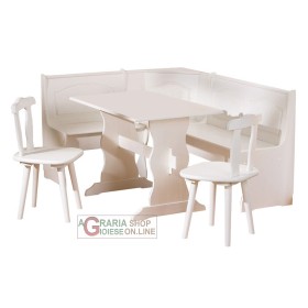 SET GIROPANCA CON CONTENITORE IN PINO MASSELLO IN FINITURA BIANCO SET GIROPANCA CON CONTENITORE IN PINO MASSELLO IN FINITURA