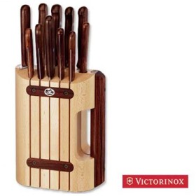 VICTORINOX CEPPI 11 PEZZI COLTELLI PER CUCINA MANICO IN PALISSANDRO VICTORINOX CEPPI 11 PEZZI COLTELLI PER CUCINA MANICO IN