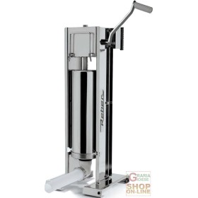 REBER INSACCATRICE PER SALUMI INOX VERTICALE 2 VELOCITA KG.10 REBER INSACCATRICE PER SALUMI INOX VERTICALE 2 VELOCITA KG.10