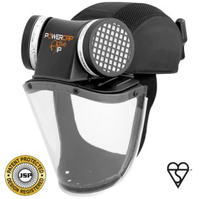 SPRING POWERCAP RESPIRATORE A PRESSIONE POSITIVA CON VISIERA IMPACT 8 ORE CAE602 SPRING POWERCAP RESPIRATORE A PRESSIONE POSITIVA CON VISIERA