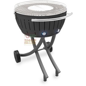 LOTUSGRILL LOTUS GRILL XXL BARBECUE DA TAVOLO PORTATILE PER ESTERNO ANTRACITE LOTUSGRILL LOTUS GRILL XXL BARBECUE DA TAVOLO PORTATILE PER