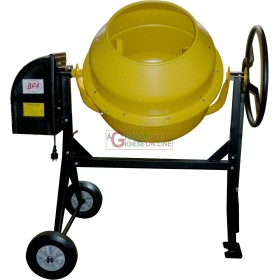 BETONIERA ELETTRICA MOD. MX 180 WATT 800 220V LT. 180 CON RUOTE BETONIERA ELETTRICA MOD. MX 180 WATT 800 220V LT. 180 CON RUOTE