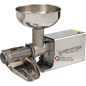 LEONARDI PASSAPOMODORO SPREMIPOMODORO ELETTRICO SP3 CON MOTORE HP. 0,50 NIPLOY CARENATO INOX LEONARDI PASSAPOMODORO SPREMIPOMODORO ELETTRICO SP3 CON MOTORE