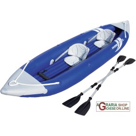 BESTWAY 65061 KAYAK HYDRO-FORCE BOLT X2 CON RIVESTIMENTO IN NYLON CM. 385x93 BESTWAY 65061 KAYAK HYDRO-FORCE BOLT X2 CON RIVESTIMENTO IN