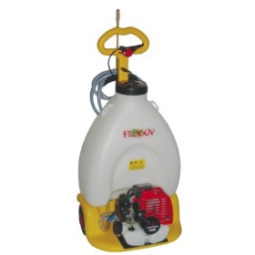 FROGGY MOTOPOMPA PER IRRORAZIONE CON SERBATOIO CARRELLATA CC. 26 7 BAR FROGGY MOTOPOMPA PER IRRORAZIONE CON SERBATOIO CARRELLATA CC.