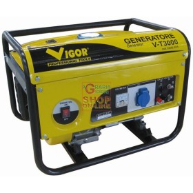 VIGOR GENERATORE DI CORRENTE QUATTRO TEMPI MOD. T-3000 KVA 2,0 220 VOLT VIGOR GENERATORE DI CORRENTE QUATTRO TEMPI MOD. T-3000 KVA 2,0
