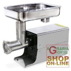 LEONARDI TRITACARNE ELETTRICO CARENATO INOX 12 HP. 0,5 LEONARDI TRITACARNE ELETTRICO CARENATO INOX 12 HP. 0,5