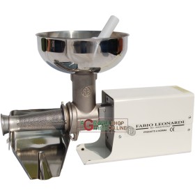 LEONARDI PASSAPOMODORO SPREMIPOMODORO ELETTRICO SP3 CON MOTORE HP 0,50 MR0 CARENATO NIPLOY LEONARDI PASSAPOMODORO SPREMIPOMODORO ELETTRICO SP3 CON MOTORE