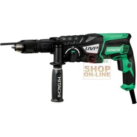 MARTELLO TASSELLATORE HITACHI DH28PMY ELETTRICO WATT. 850 MANDRINO INTERCAMBIABILE MARTELLO TASSELLATORE HITACHI DH28PMY ELETTRICO WATT. 850