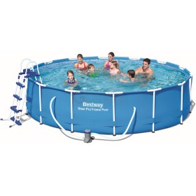 BESTWAY 56422 PISCINA CON TELAIO STEEL PRO FRAME CM.427x100h. BESTWAY 56422 PISCINA CON TELAIO STEEL PRO FRAME CM.427x100h.