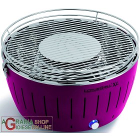 LOTUSGRILL LOTUS GRILL XL BARBECUE DA TAVOLO PORTATILE PER ESTERNO GRANDE VIOLA LOTUSGRILL LOTUS GRILL XL BARBECUE DA TAVOLO PORTATILE PER