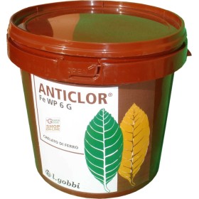 GOBBI FERRO CHELATO ANTICLOR FE WP 6 G KG. 25 GOBBI FERRO CHELATO ANTICLOR FE WP 6 G KG. 25