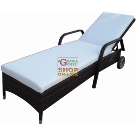 LETTINO PRENDISOLE BLINKY MOD. ATENA SIMIL RATTAN TESTA MORO LETTINO PRENDISOLE BLINKY MOD. ATENA SIMIL RATTAN TESTA MORO