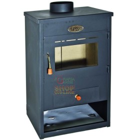STUFA A LEGNA IN ACCIAIO MODELLO CLASSIC ANTRACITE cm. 38x46x73h. STUFA A LEGNA IN ACCIAIO MODELLO CLASSIC ANTRACITE CM. 38X46X73