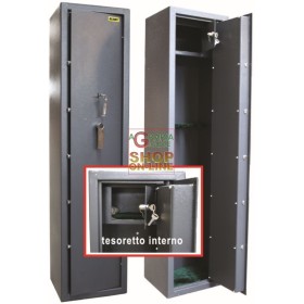 BLINKY ARMADIO PORTAFUCILI FUCILIERA 5-7 POSTI CON TESORETT0 35x30x145h. BLINKY ARMADIO PORTAFUCILI FUCILIERA 5-7 POSTI CON TESORETT0