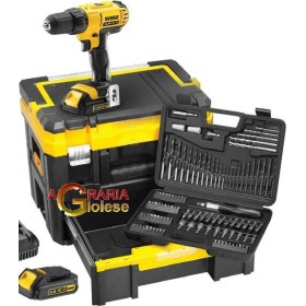 DEWALT TRAPANO AVVITATORE 14,4V DCK733C2T KIT 2 BATTERIE LITIO E VALIGETTA DEWALT TRAPANO AVVITATORE 14,4V DCK733C2T KIT 2 BATTERIE LITIO