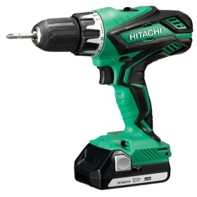 TRAPANO AVVITATORE HITACHI DV18DJL 18V 1,5Ah CON 2 BATTERIE LITIO LI-ION E PERCUSSIONE TRAPANO AVVITATORE HITACHI DV18DJL 18V 1,5Ah CON 2 BATTERIE