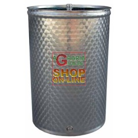 SANSONE CONTENITORE INOX BOTTE SALDATA LT 500 SANSONE CONTENITORE INOX BOTTE SALDATA LT 500