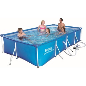 BESTWAY 56424 PISCINA CON TELAIO STEEL PRO FRAME CM.400x211x81h. BESTWAY 56424 PISCINA CON TELAIO STEEL PRO FRAME CM.400x211x81h.