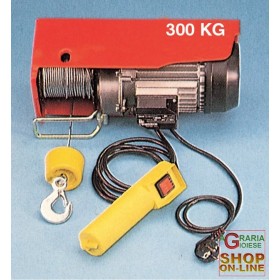 PARANCO ELETTRICO HERCULES KG. 300/600 CAVO ML. 18 PARANCO ELETTRICO HERCULES KG. 300/600 CAVO ML. 18