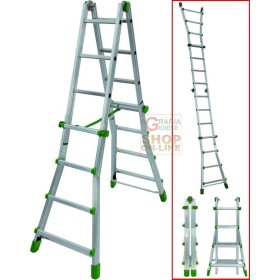 FACAL SCALA EURO-BRIKO ALLUMINIO LUNGA BK-3 MT. 4,90 FACAL SCALA EURO-BRIKO ALLUMINIO LUNGA BK-3 MT. 4,90