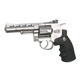PISTOLA CO2 AIRSOFT DAN WESSON 4 POLLICI REVOLVER CALIBRO MM. 6 JOULE 1.8 PISTOLA CO2 AIRSOFT DAN WESSON 4 POLLICI REVOLVER CALIBRO MM. 6