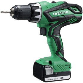 TRAPANO AVVITATORE HITACHI DS14DJL CON 2 BATTERIE LITIO LI-ION 14.4V 1.5Ah TRAPANO AVVITATORE HITACHI DS14DJL CON 2 BATTERIE LITIO LI-ION