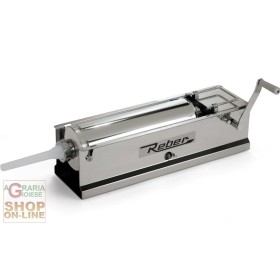 REBER INSACCATRICE PER SALUMI INOX 2 VELOCITA KG. 8 REBER INSACCATRICE PER SALUMI INOX 2 VELOCITA KG. 8