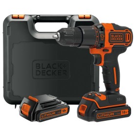 BLACK AND DECKER TRAPANO CON 2 BATTERIE 18VP LITIO MOD. BDCHD18KB BLACK AND DECKER TRAPANO CON 2 BATTERIE 18VP LITIO MOD.