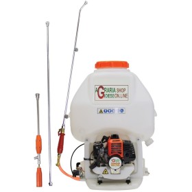 POMPA SPALLA A SCOPPIO CON MOTORE DUE TEMPI FROGGY DA LT. 25 POMPA SPALLA A SCOPPIO CON MOTORE DUE TEMPI FROGGY DA LT. 25