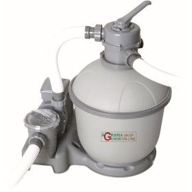 BESTWAY 58404 (58497) POMPA FILTRANTE PER PISCINA A SABBIA DA 5.678 LT/H BESTWAY 58404 POMPA FILTRANTE PER PISCINA A SABBIA DA 5.678 LT/H