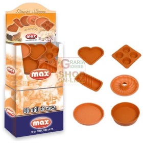 MAX PALLBOX STAMPI SILICONE 6 MODELLI 48 PZ MAX PALLBOX STAMPI SILICONE 6 MODELLI 48 PZ