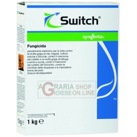 SYNGENTA SWITCH FUNGICIDA SISTEMICO ANTI BOTRITE KG. 1 SYNGENTA SWITCH FUNGICIDA SISTEMICO ANTI BOTRITE KG. 1