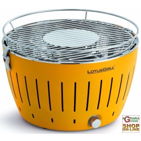 LOTUSGRILL LOTUS GRILL BARBECUE DA TAVOLO PORTATILE PER ESTERNO GIALLO YELLOW LOTUSGRILL LOTUS GRILL BARBECUE DA TAVOLO PORTATILE PER ESTERNO
