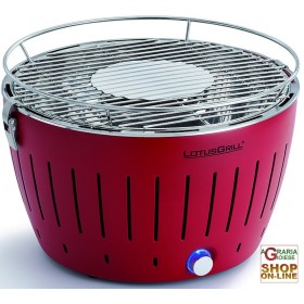 LOTUSGRILL LOTUS GRILL BARBECUE DA TAVOLO PORTATILE PER ESTERNO ROSSO RED LOTUSGRILL LOTUS GRILL BARBECUE DA TAVOLO PORTATILE PER ESTERNO