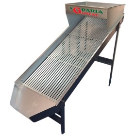DEFOGLIATORE MANUALE PER OLIVE ZINCATO CON PIEDI CM.190X60 DEFOGLIATORE MANUALE PER OLIVE ZINCATO CON PIEDI CM.190X60